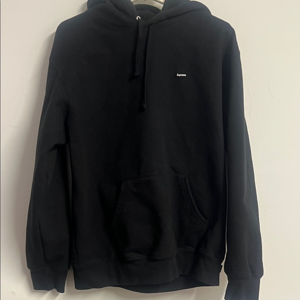 Supreme Classic Black Hoodie